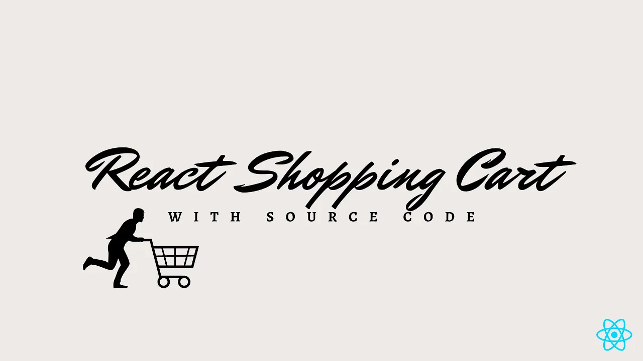 React Shopping Cart With Source Code