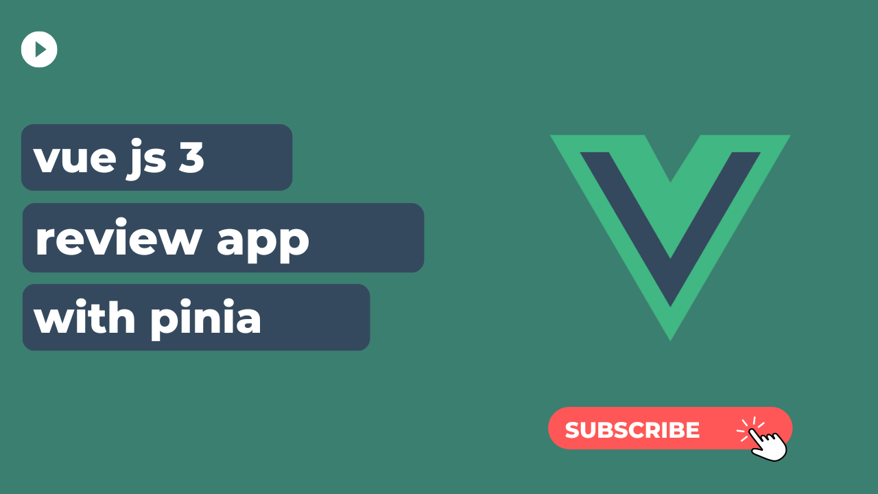 Vuejs 3 Review App for Beginners With Pinia